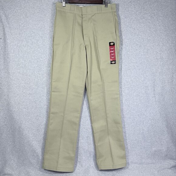 Dickies Men Work Pants Flex 874 32x34 Original Fit Stretch Straight Leg Workwear - Picture 1 of 9